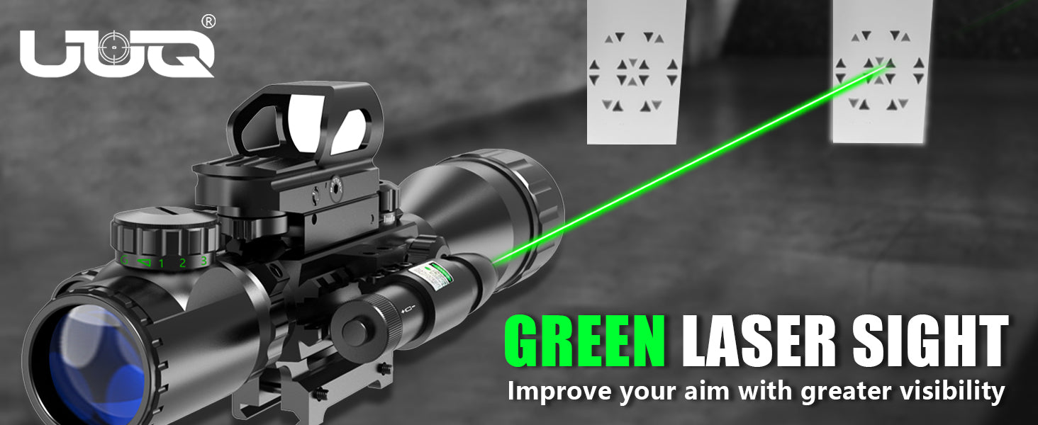  Rifle Scope with Holographic Reflex Red Dot Sight