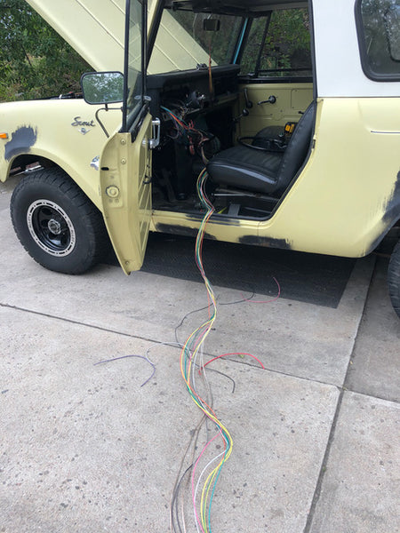 1969 International Scout 800A Restoration Wiring – Kwik Wire