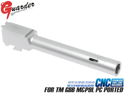 GUARDER CNC ステンレスアウターバレル 9mm for マルイ M&P9L BK