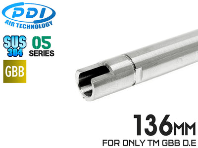 PDI 05シリーズ GBB 超精密ステンレスインナーバレル (6.05±0.002) 136mm
