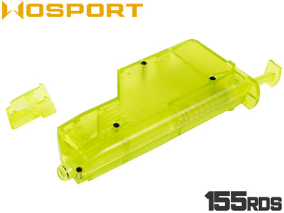WoSporT ピストルマガジン型 ラージBBローダー 155Rds グリーン