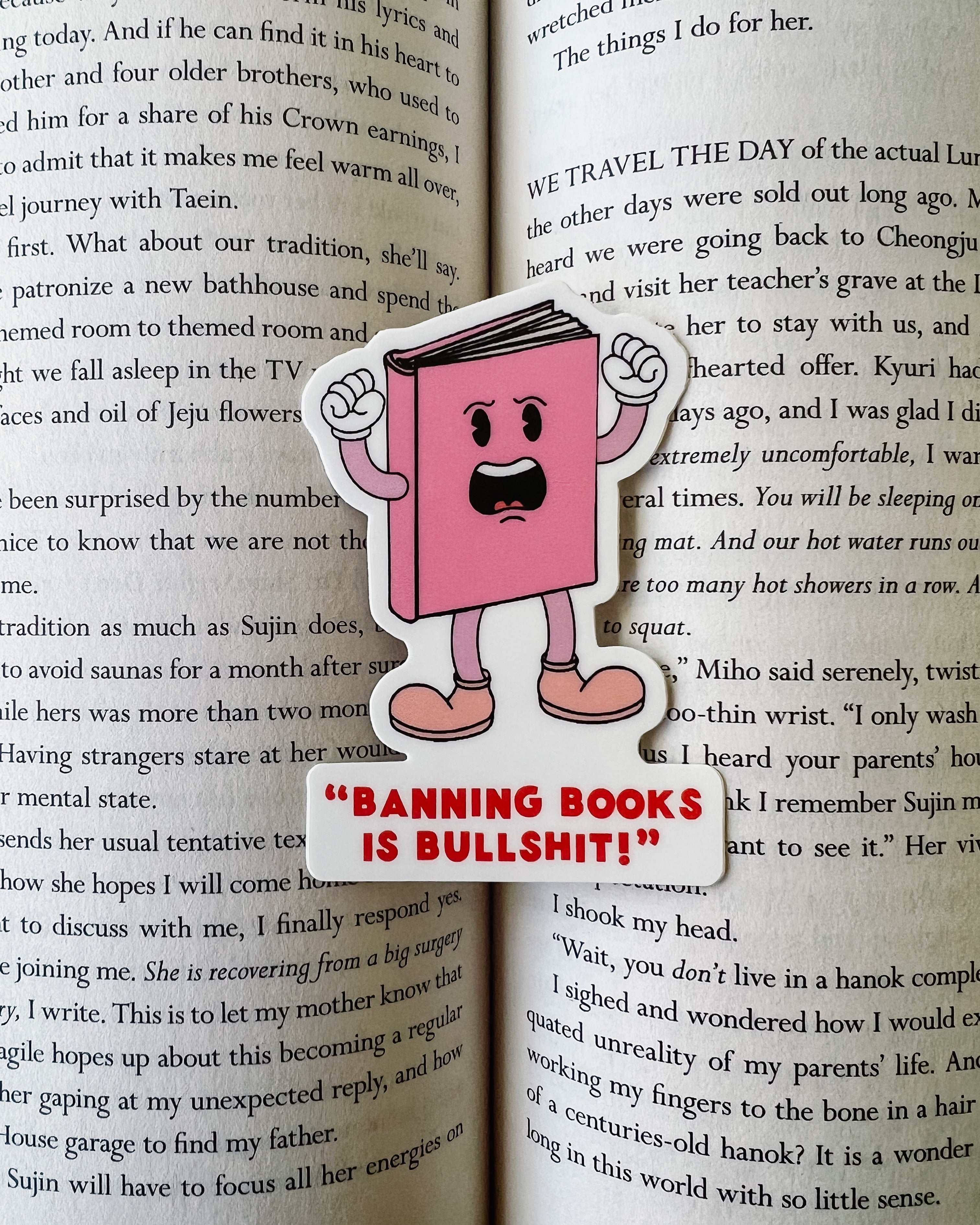 Banning Books is BS Sticker