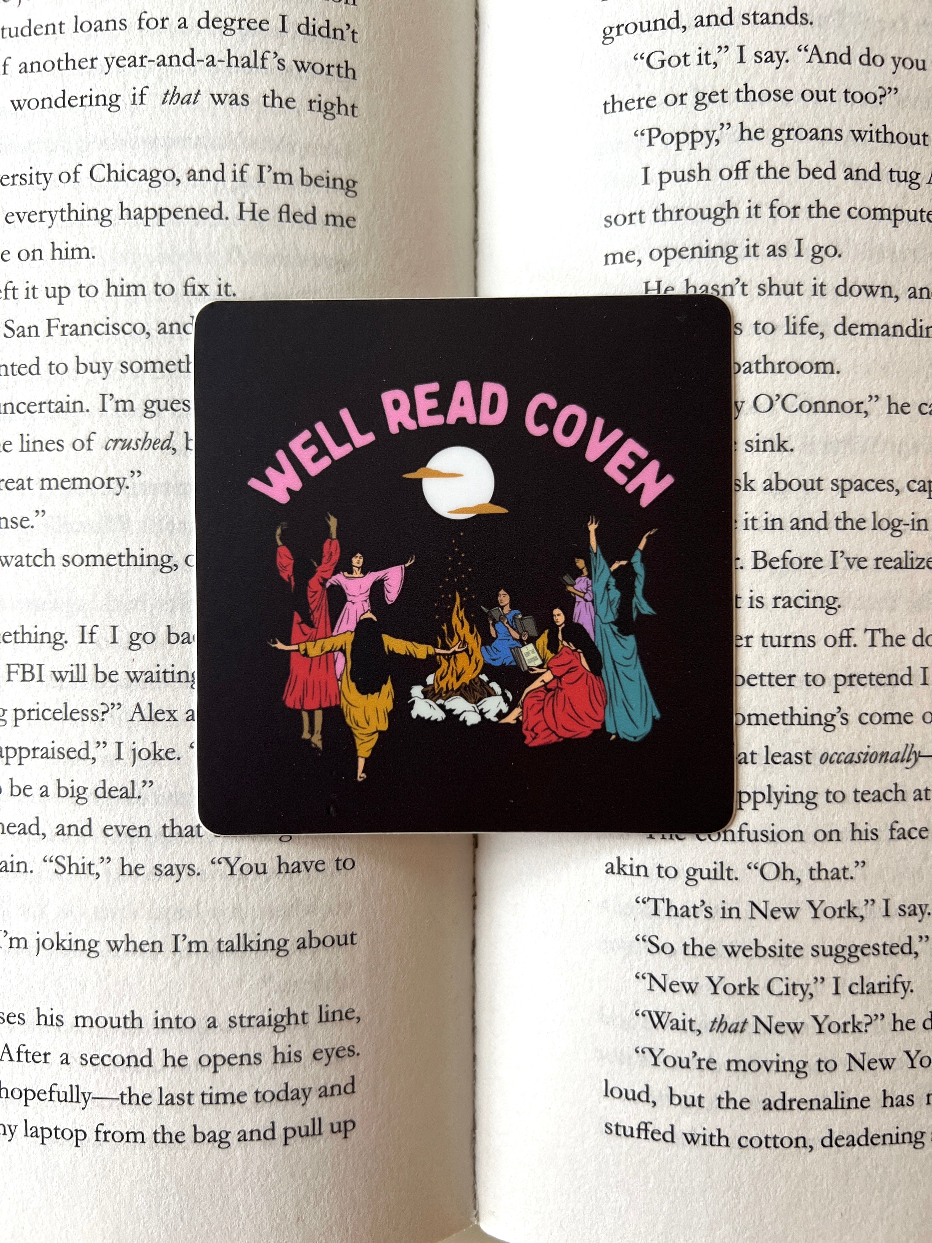 Well Read Coven Sticker