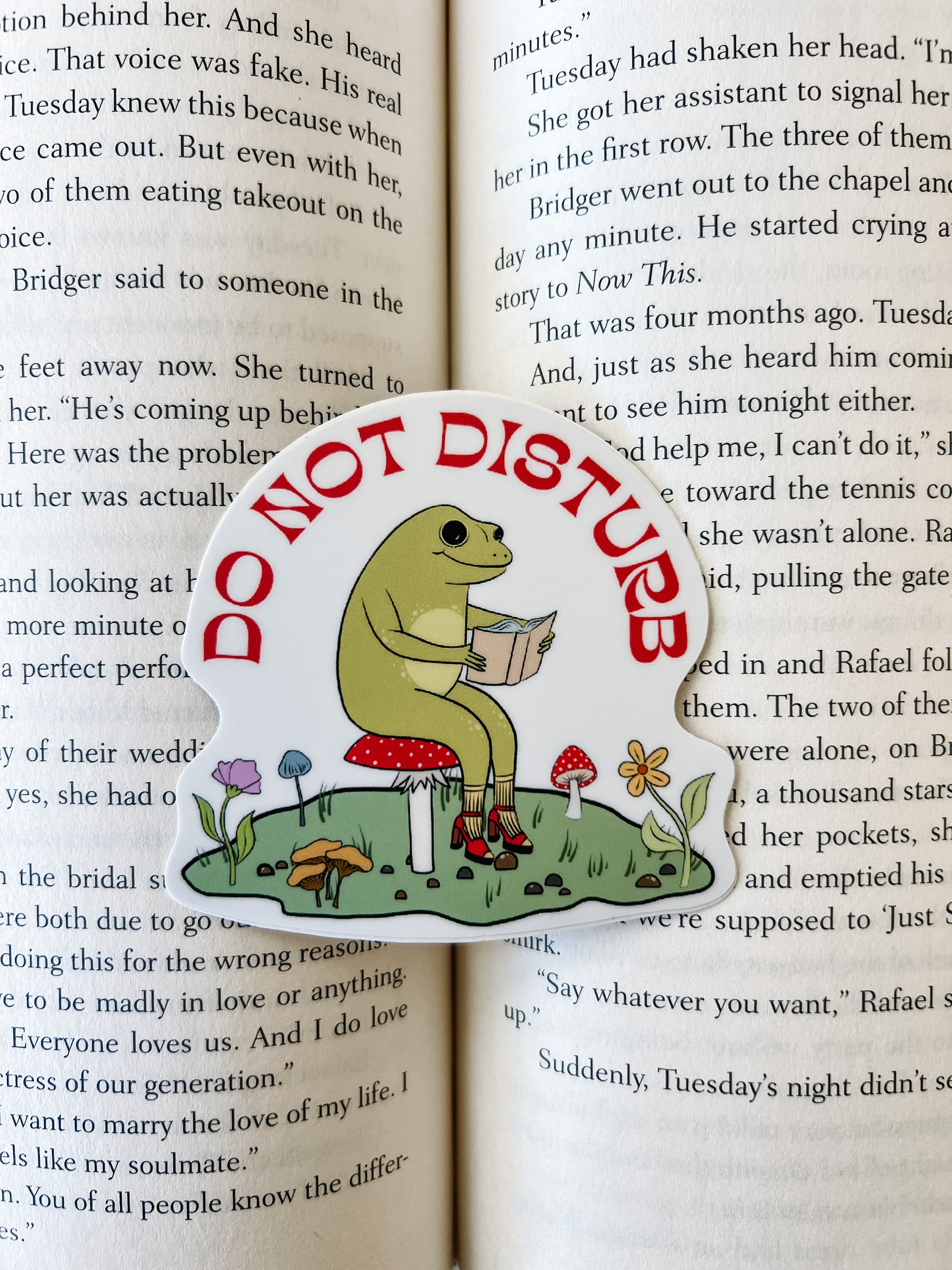 Do Not Disturb Sticker