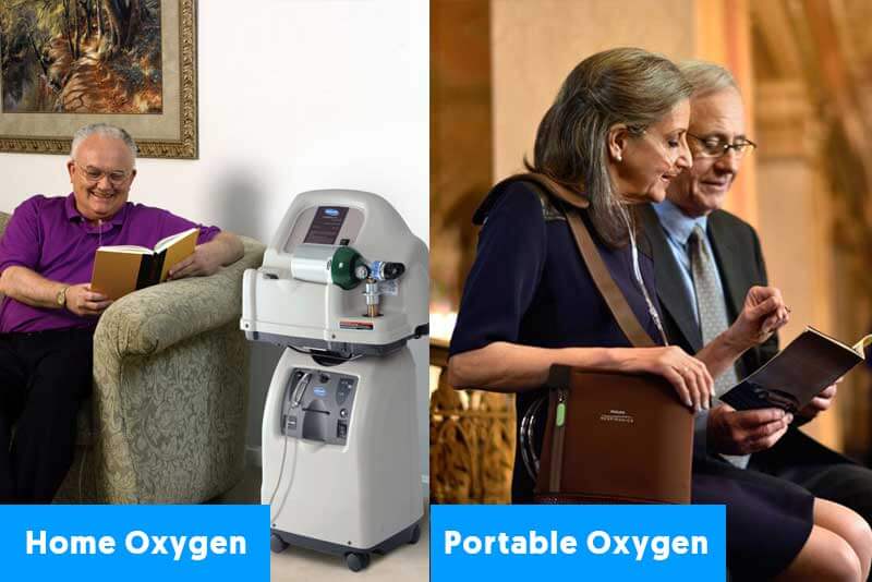Home Oxygen Vs Portable oxygen