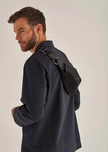Oroton Hemp Black Bag