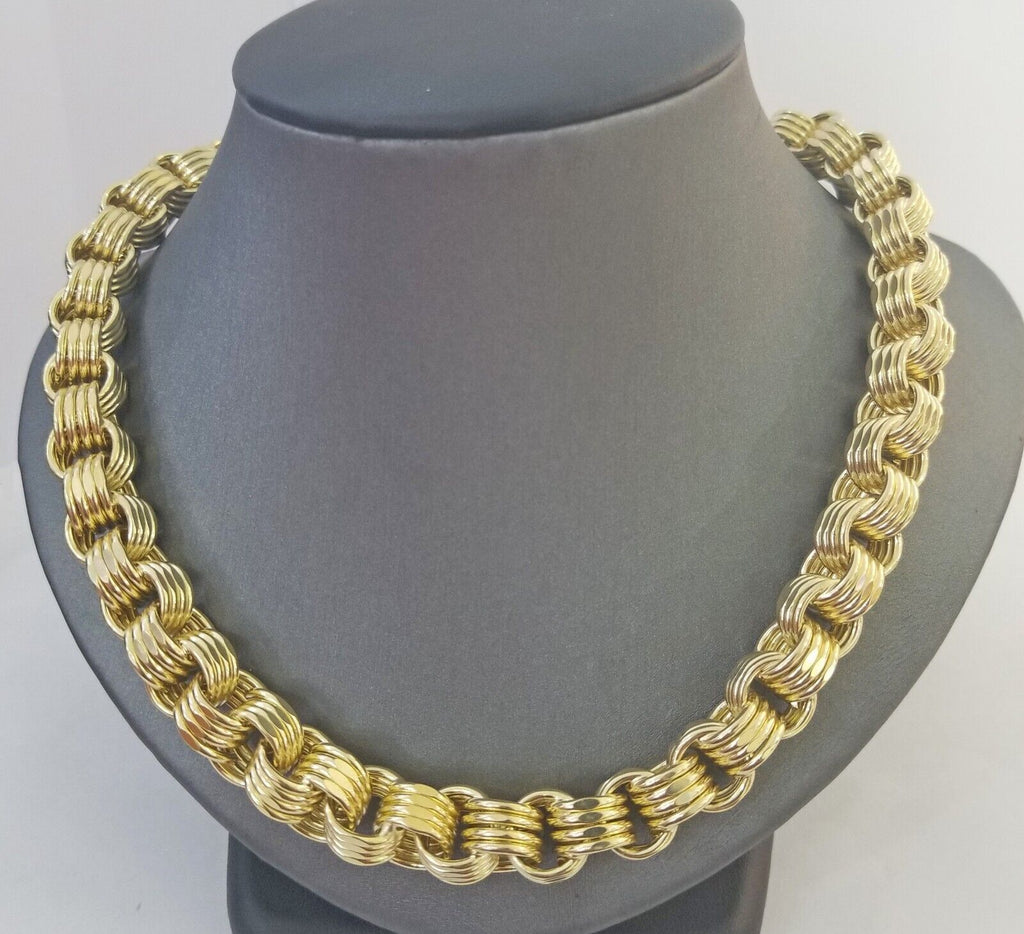 byzantine box chain necklace