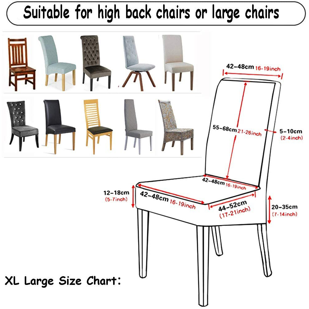 Large Size Dining Chair Covers – Makelifeasy