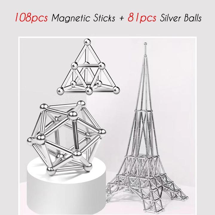 magnetic sticks and spheres