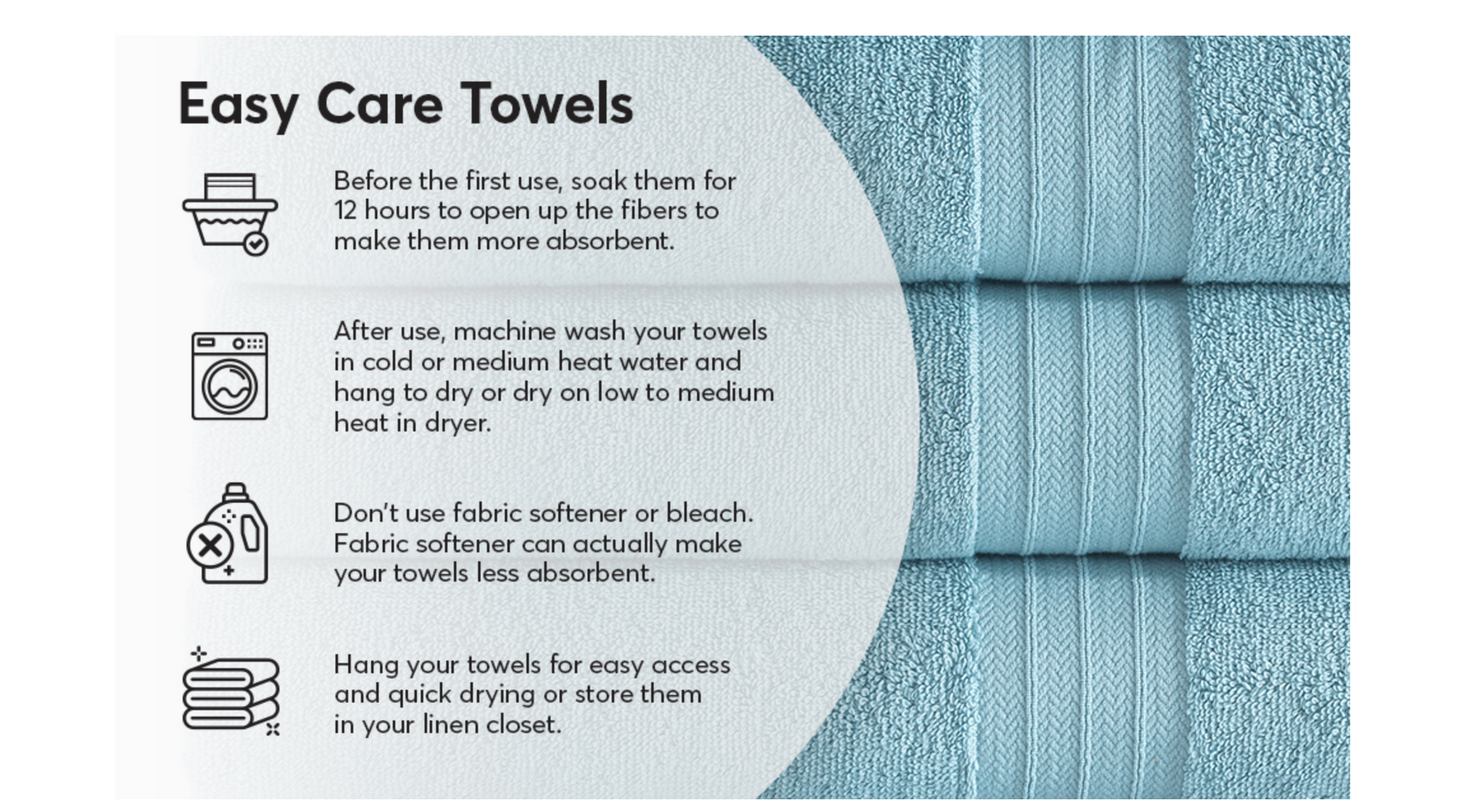 WASH & CARE FOR YOUR TURKISH TOWEL – COASTAL HOBO