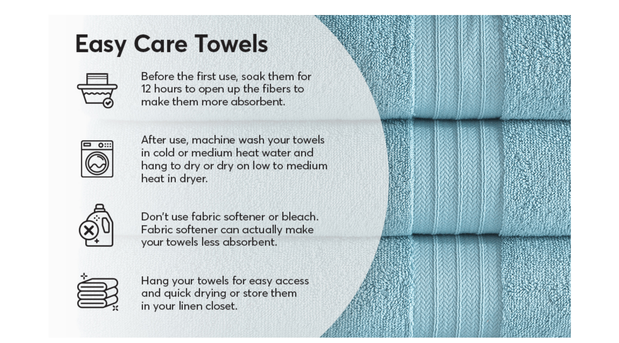 How to wash towels with care to keep them looking new