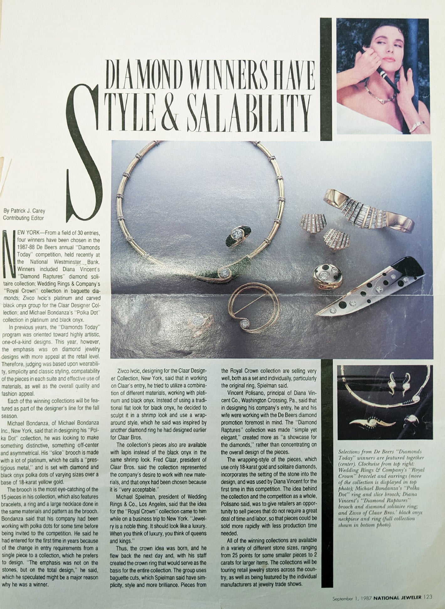 National Jeweler article