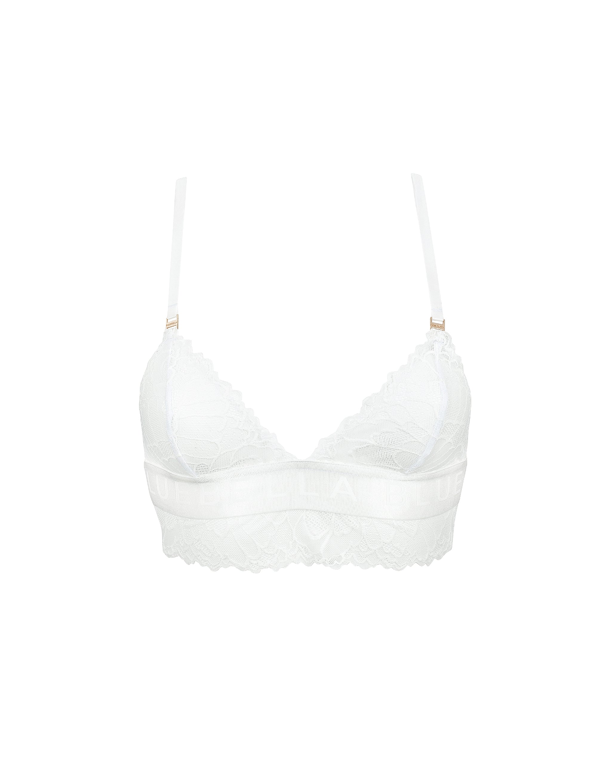 Bluebella Tori Bralette In Pizzo Bianco