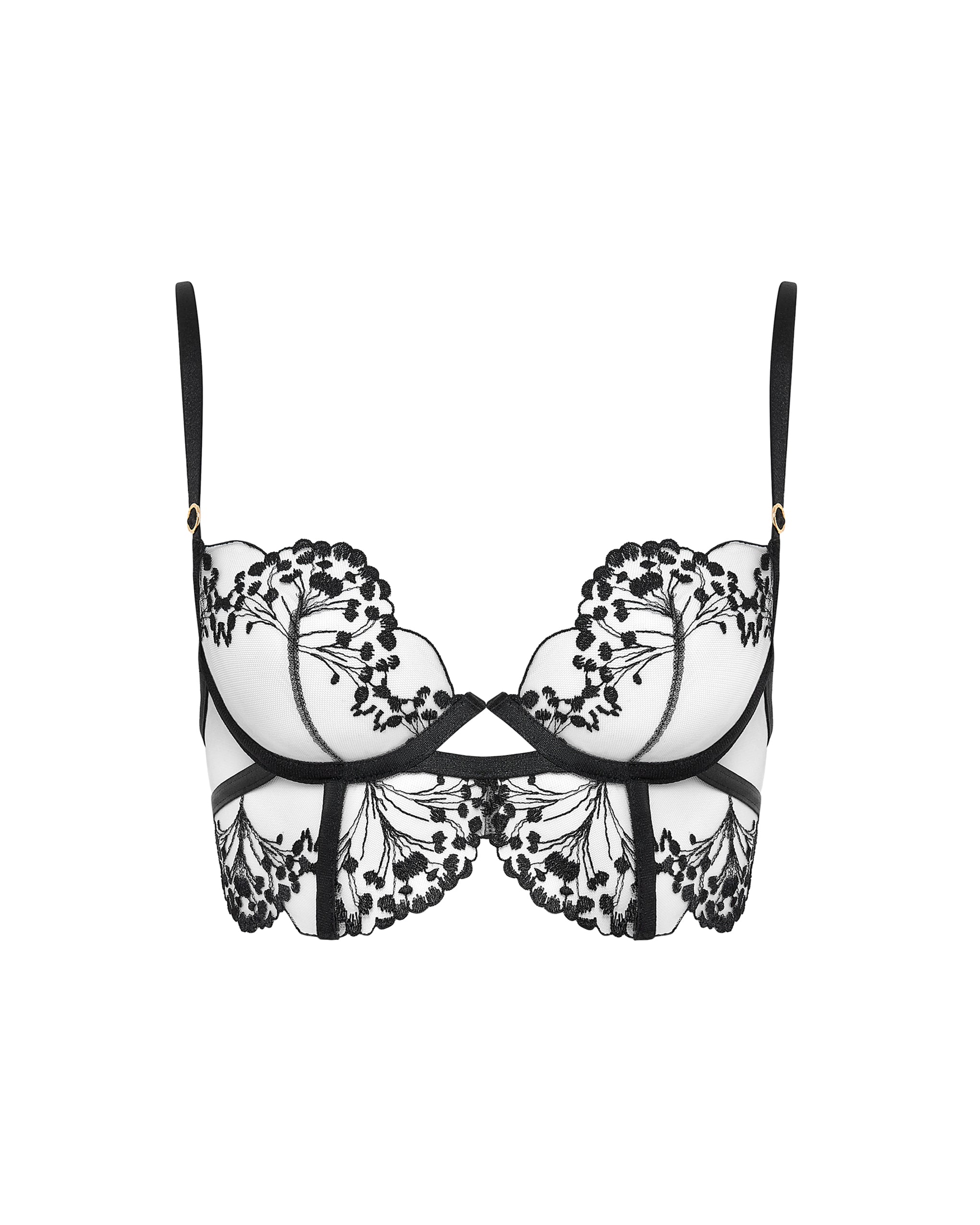 Bluebella Marisa Reggiseno Nero/Trasparente product