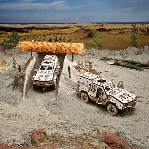 Dozor-B Combat Vehicle - uGears - Brain Spice