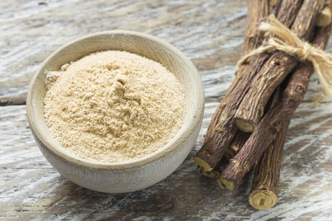 Ayurvedic Licorice root for soothing and brightening skincare over 40