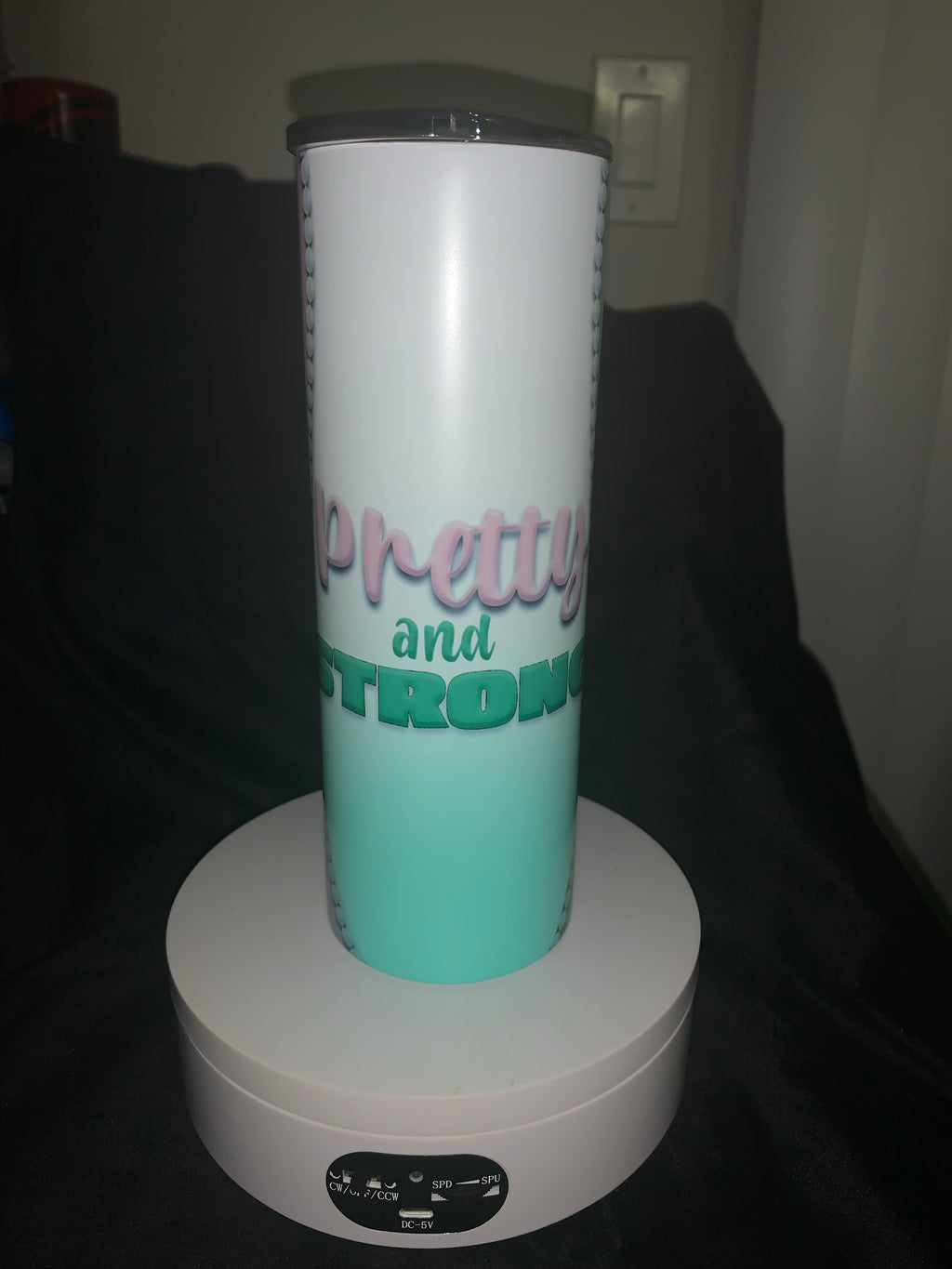 20oz Teal Coach Inspired- Minnie Mouse Inspired Tumbler – Glamour