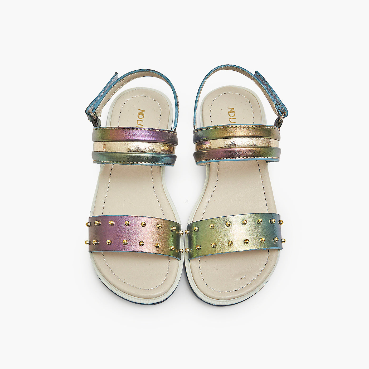 Buy BLUE Girls Studded Sandals – Soloto