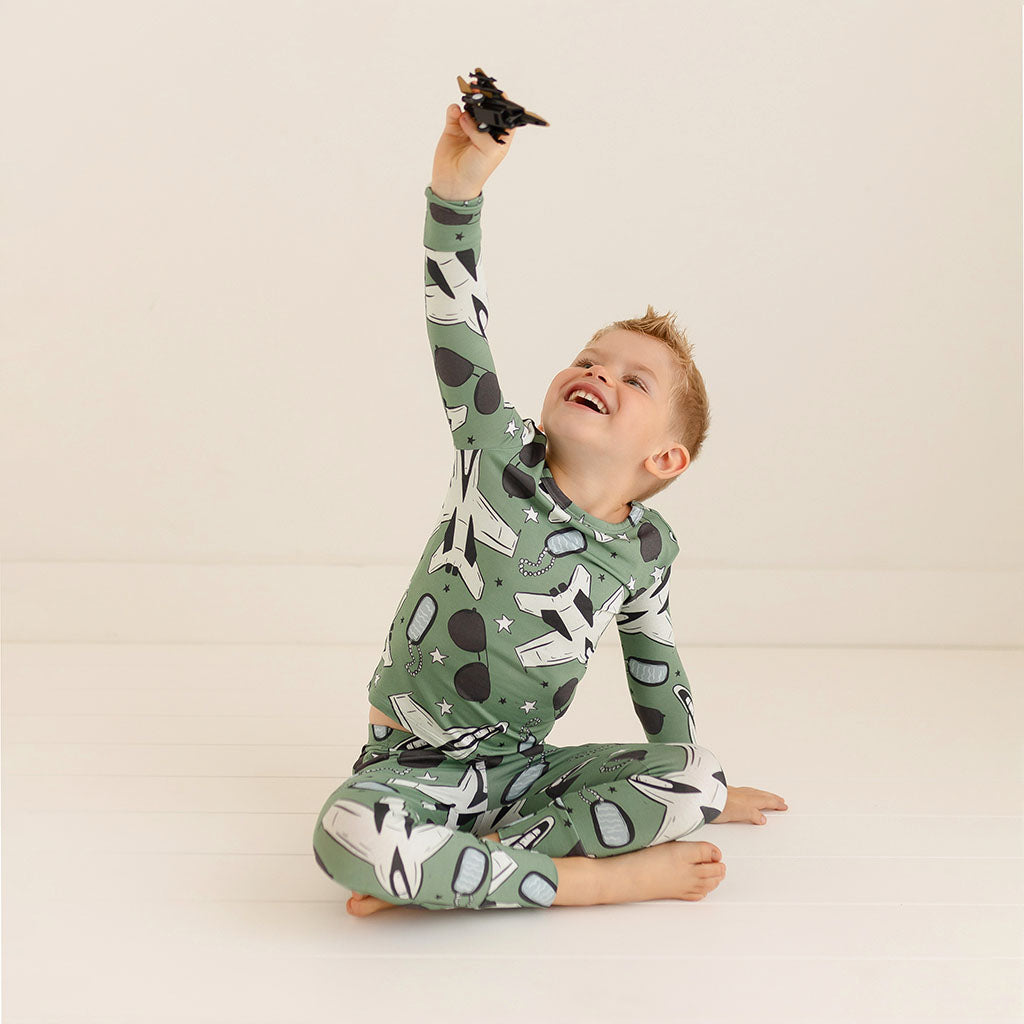 Image of Airman Long Sleeve Pajamas