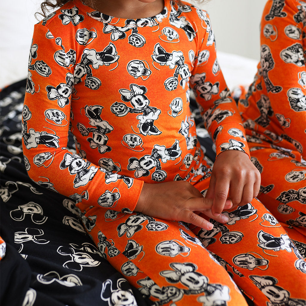 Image of Disney Minnie Halloween Long Sleeve Pajamas