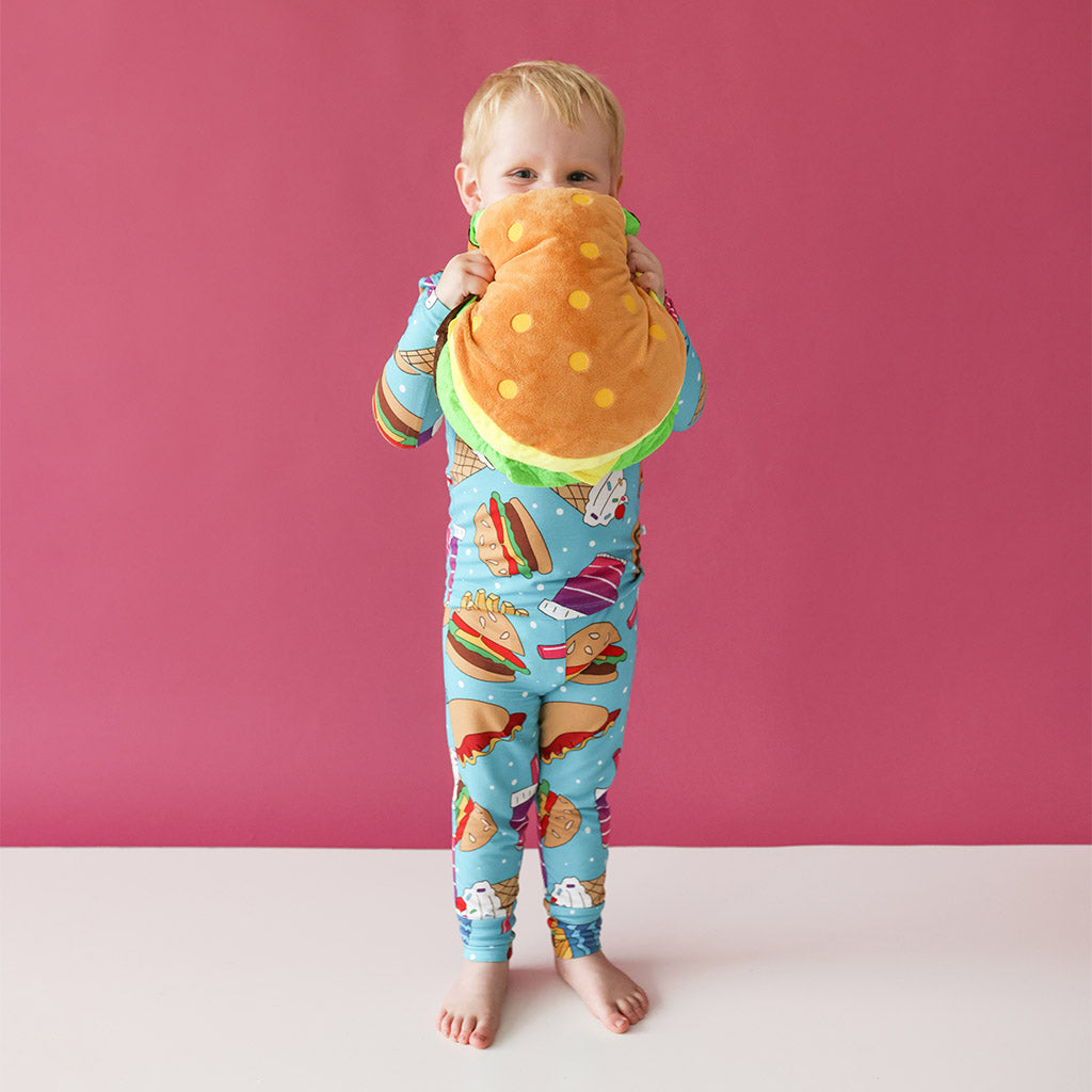 Image of Posh Foodie Long Sleeve Pajamas