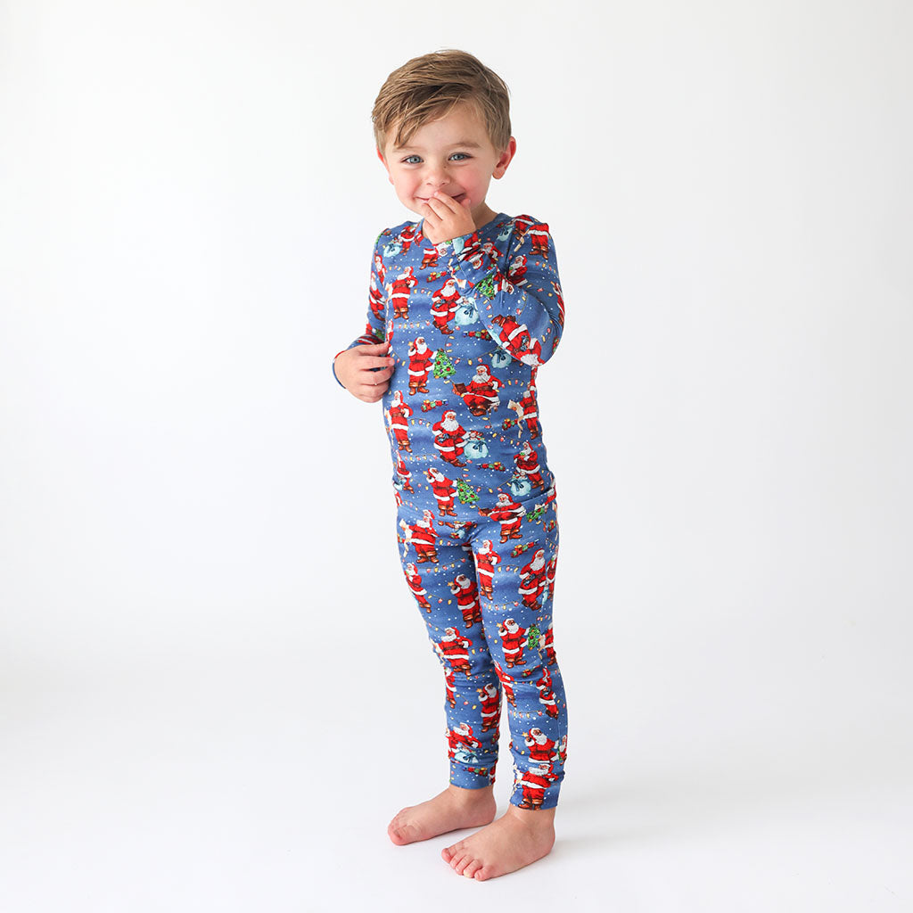 Image of Santa Claus Long Sleeve Pajamas