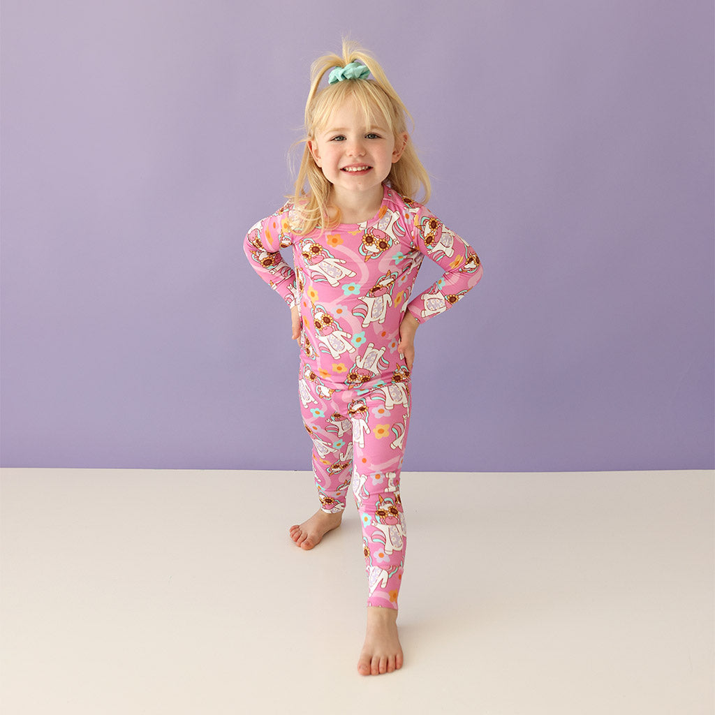 Image of Unicorn Vibes Classic Pajama Set