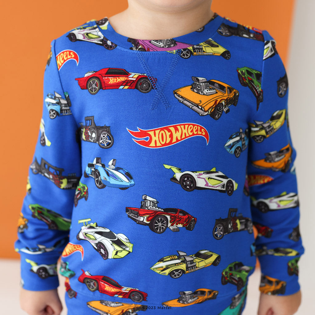 Image of Hot Wheels™ Bamboo French Terry Pullover Sweatshirt