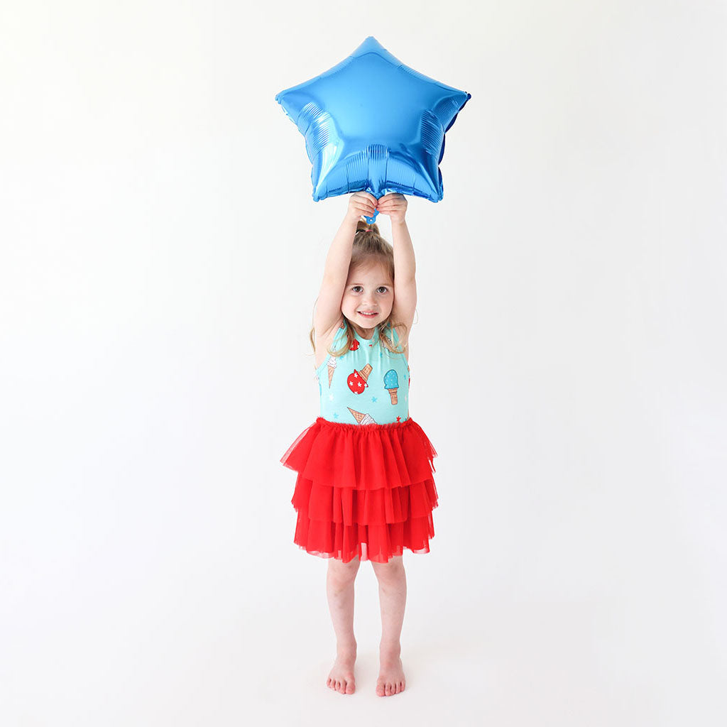 Image of Happy Fourth Racerback Tulle Dress