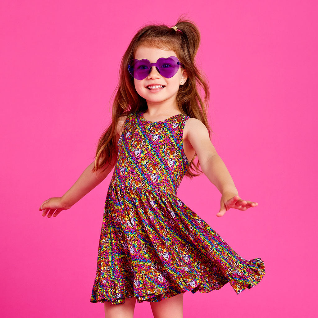 Image of Lisa Frank® Hunter™ Racerback Ruffled Twirl Dress