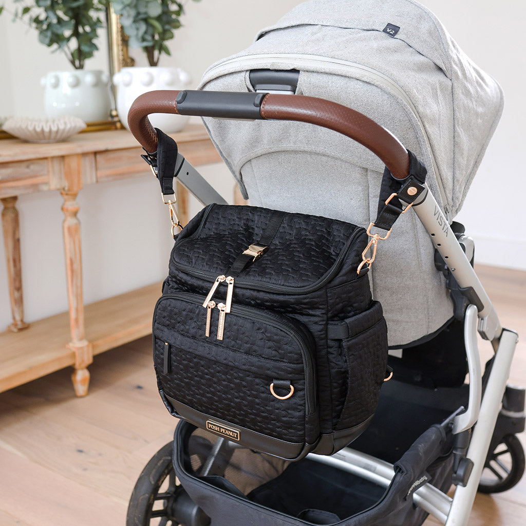 Image of Posh Quilted Diaper Bag
