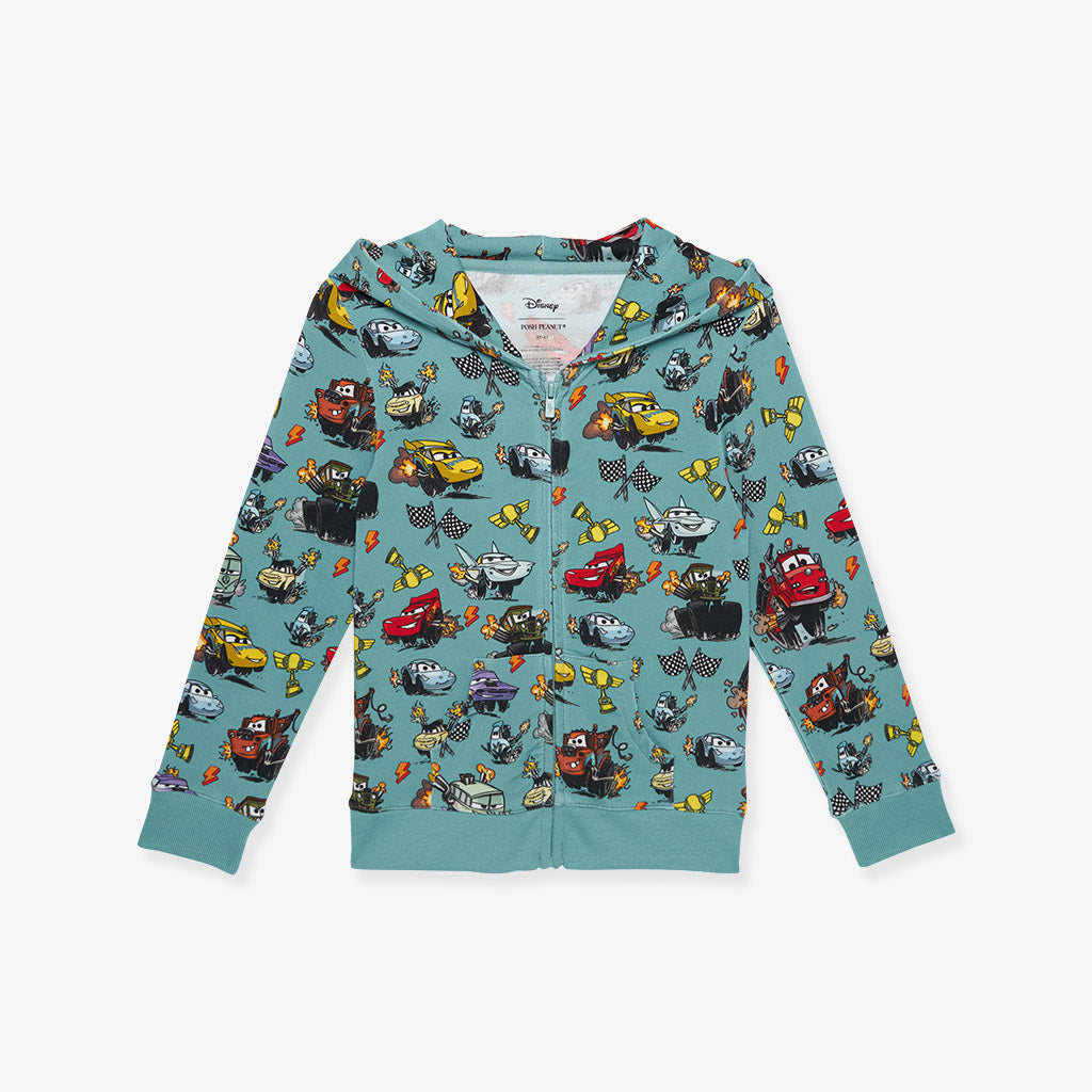 Image of Disney Pixar Cars Long Sleeve Zippered Hoodie