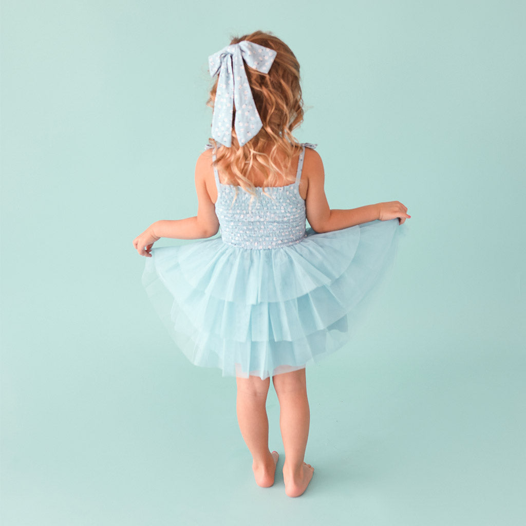 Image of Juliana Smocked Tulle Dress