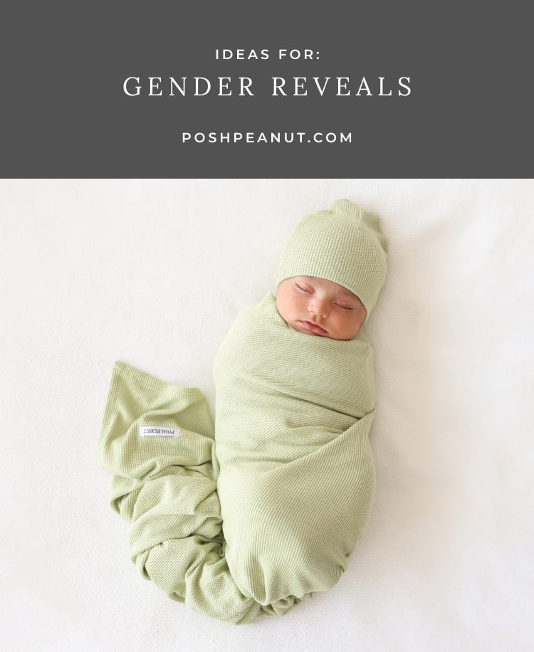 Baby Swaddled in Light Green Swaddle