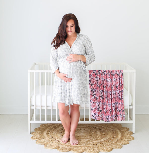 Matching Mommy And Baby Hospital Outfits Robes Gowns And Baby