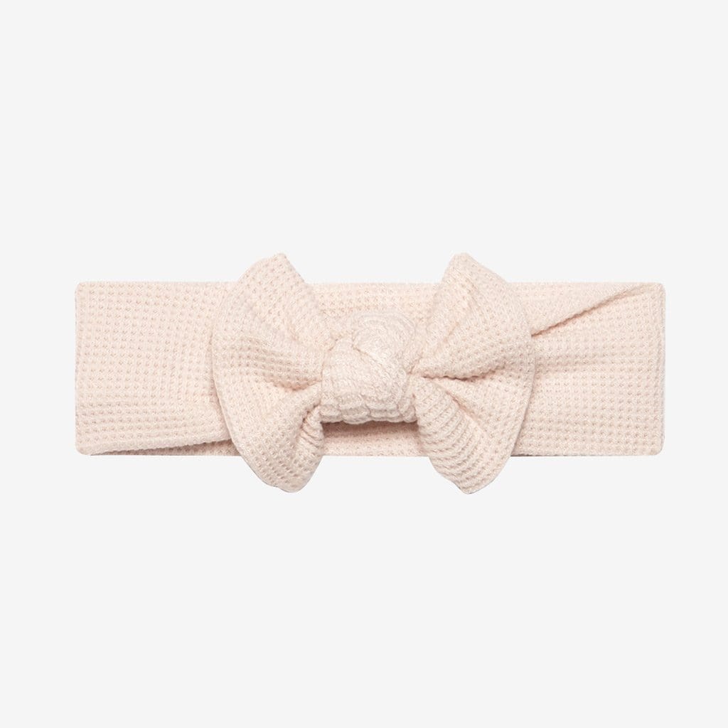 Sandy Blush Waffle Headwrap