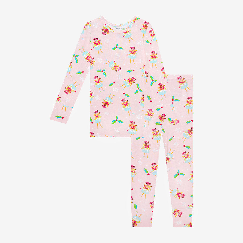 Image of Glitterville™ Sugarplum Pixie Long Sleeve Pajamas