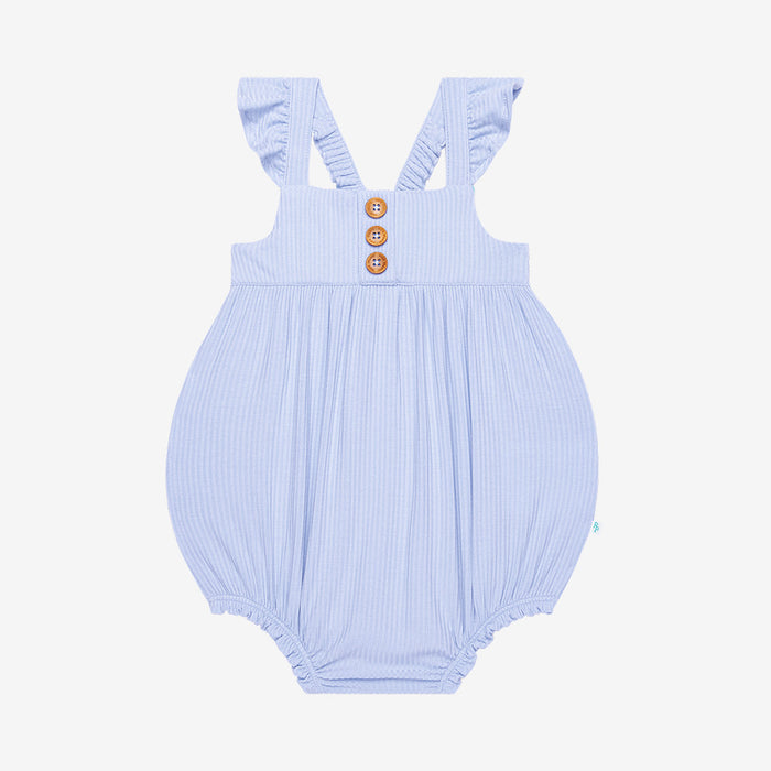 Cream Ribbed Flutter Bodysuit Set – Seedlings+Co.