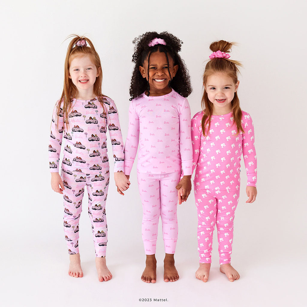 Hoofdkwartier zonlicht Pessimistisch Pink Long Sleeve Toddler Pajamas | Barbie™ x Posh Peanut® – poshpeanut.com