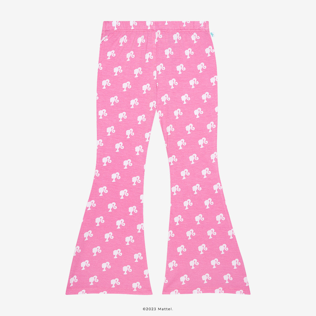 Sugarpuss PINK COWGIRL SET Hot Pink Flare Pants With Vest 