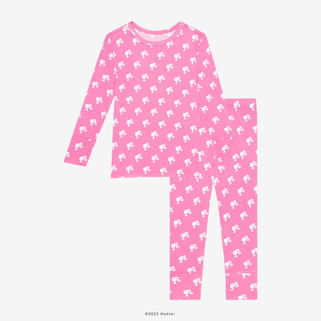 Hoofdkwartier zonlicht Pessimistisch Pink Long Sleeve Toddler Pajamas | Barbie™ x Posh Peanut® – poshpeanut.com
