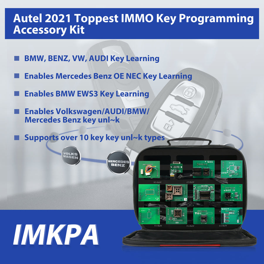 Autel IMKPA is TOPPEST IMMO Key Programming Accessory Kit