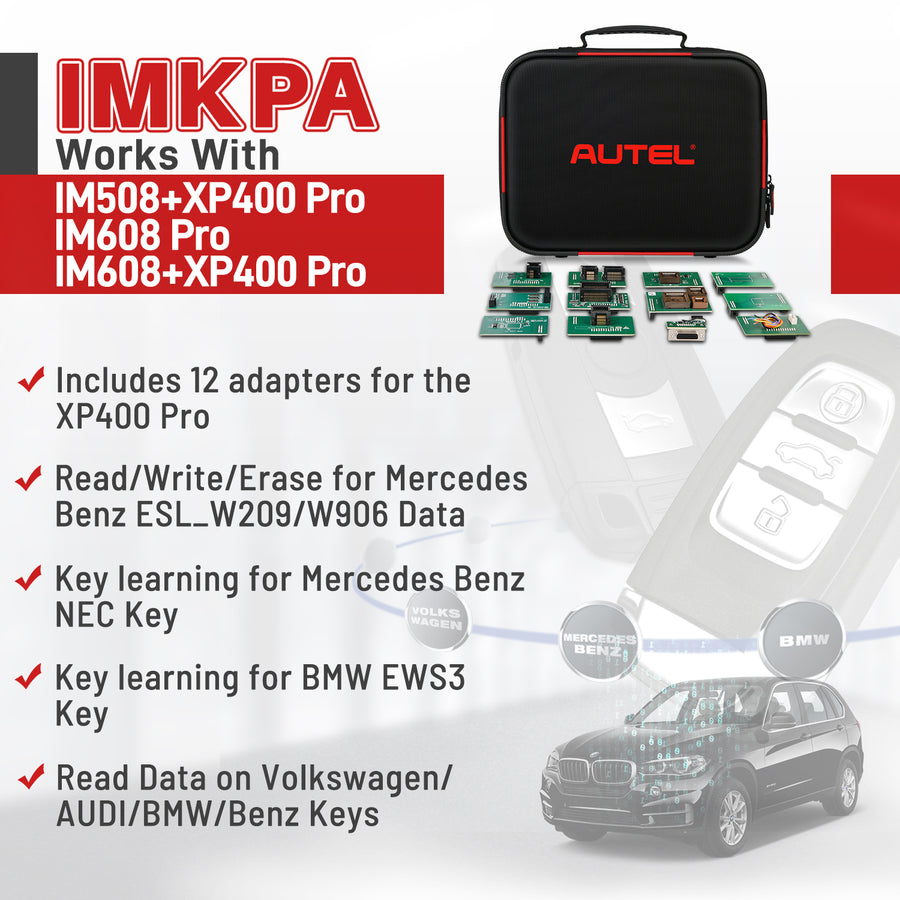 Autel IMKKPA Works with IM508+XP400 Pro/IM608(Pro)+XP400 Pro/IM608PROKPA