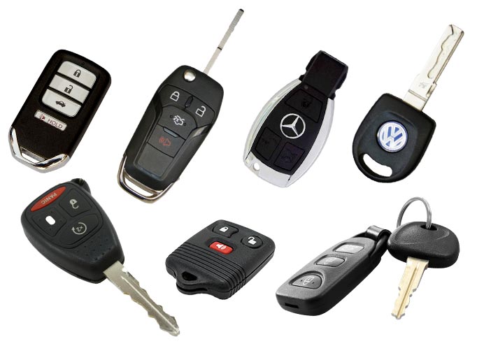 Compare of Transponder key and a Remote Key Fob