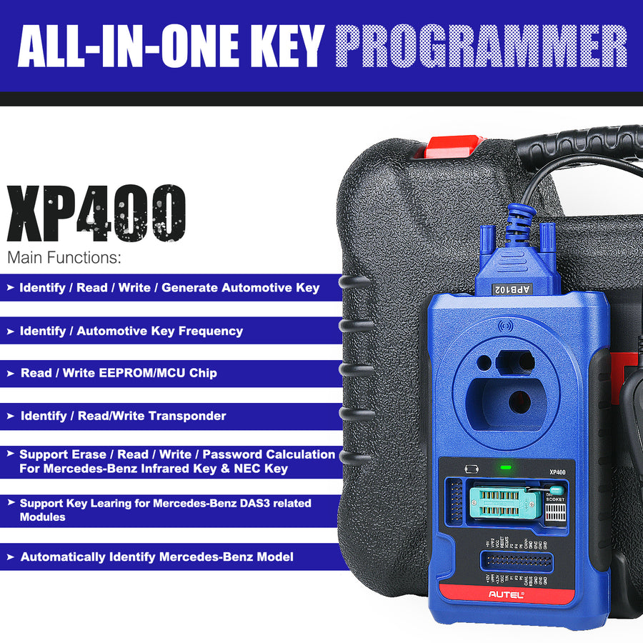 autel xp400 functions