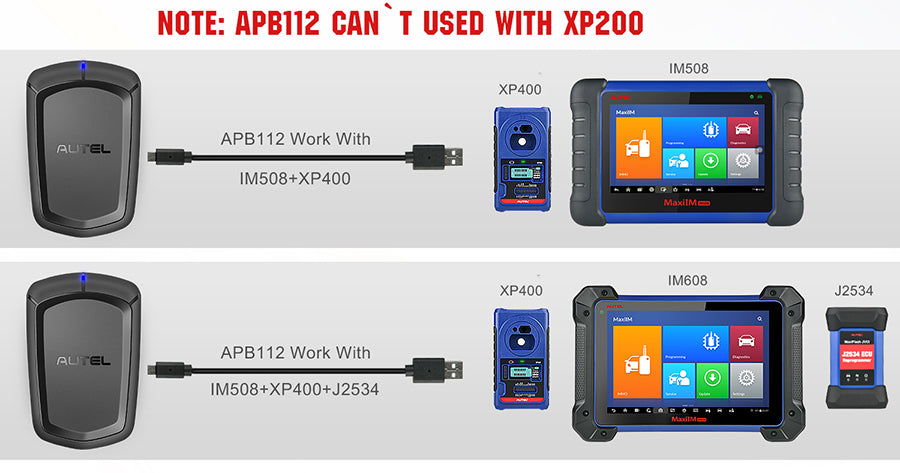 Autel APB112 Compatible con IM508, IM608 y XP400