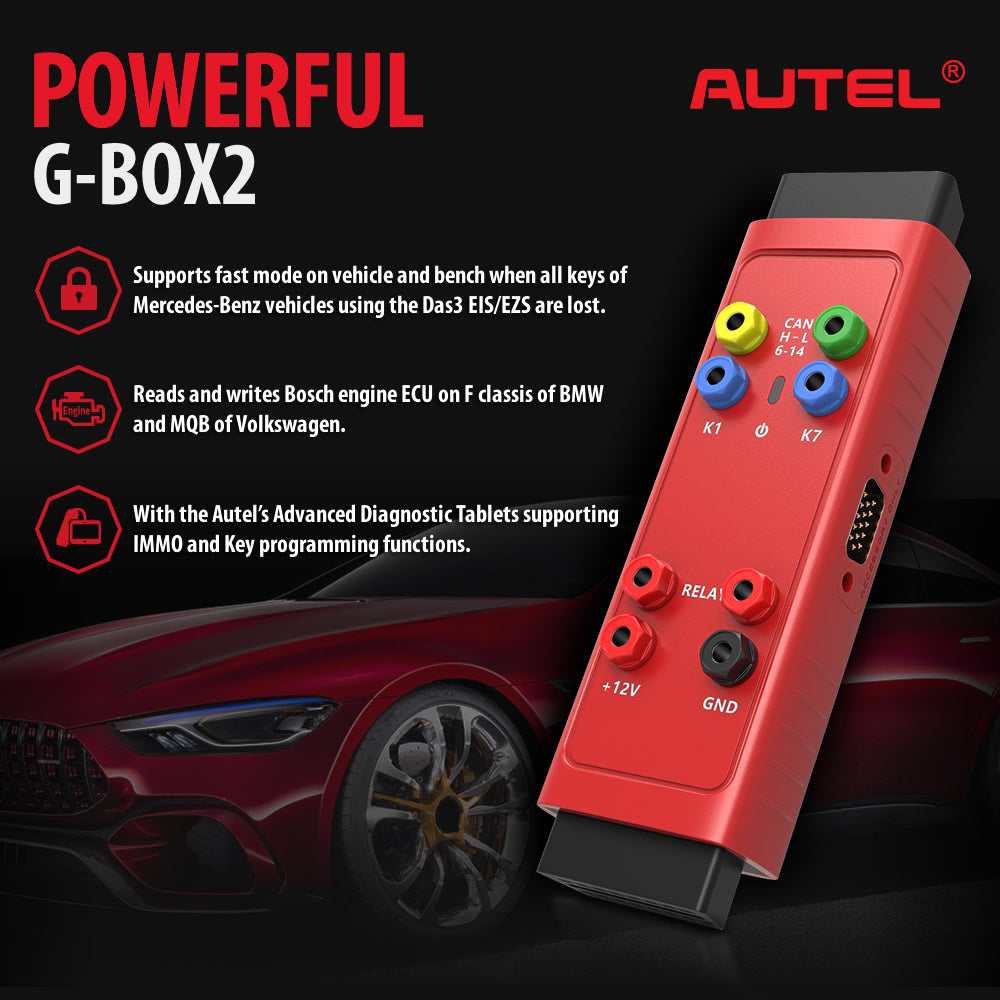 Autel G-box2 tiene una función potente