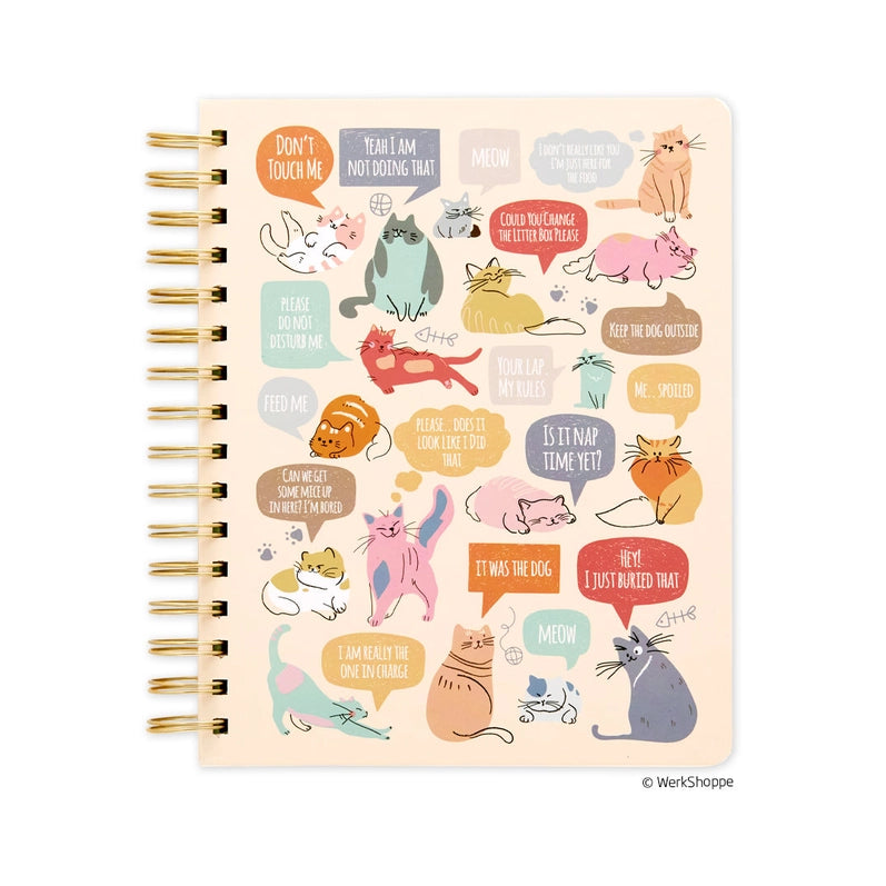 If Cat's Could Talk Spiral Notebook