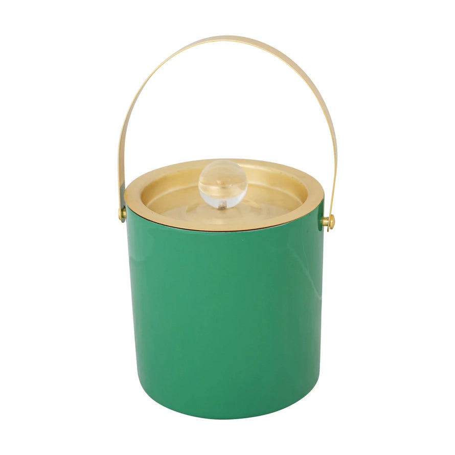 1 1/2 Quart Enameled Stainless Steel Ice Bucket
