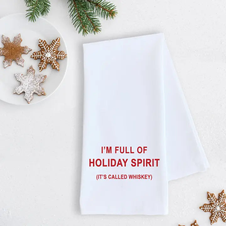 Holiday Spirit Tea Towel